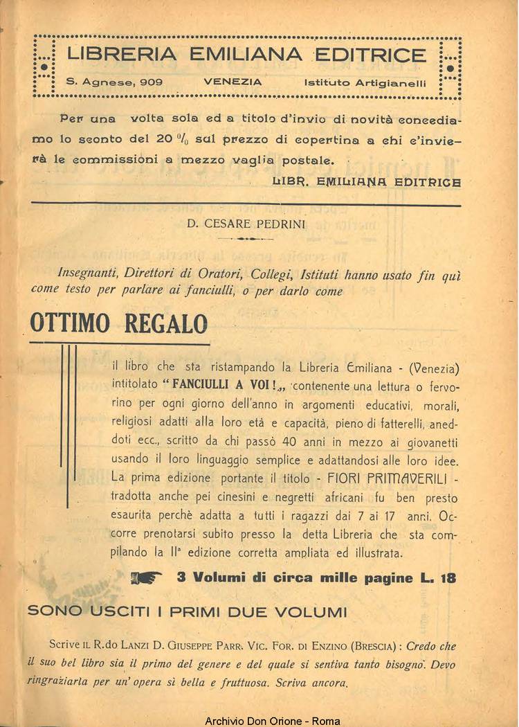 La piccola Opera della Divina Provvidenza, 24, 01, 01-06-1929, pagina 15