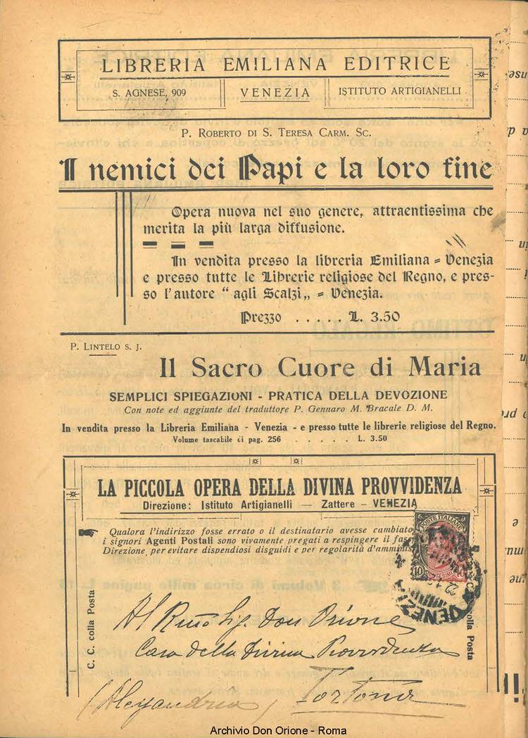 La piccola Opera della Divina Provvidenza, 24, 01, 01-06-1929, pagina 16