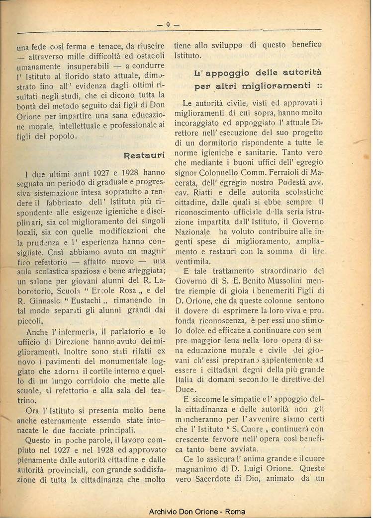 La piccola Opera della Divina Provvidenza, 24, 02, 01-02-1929, pagina 11