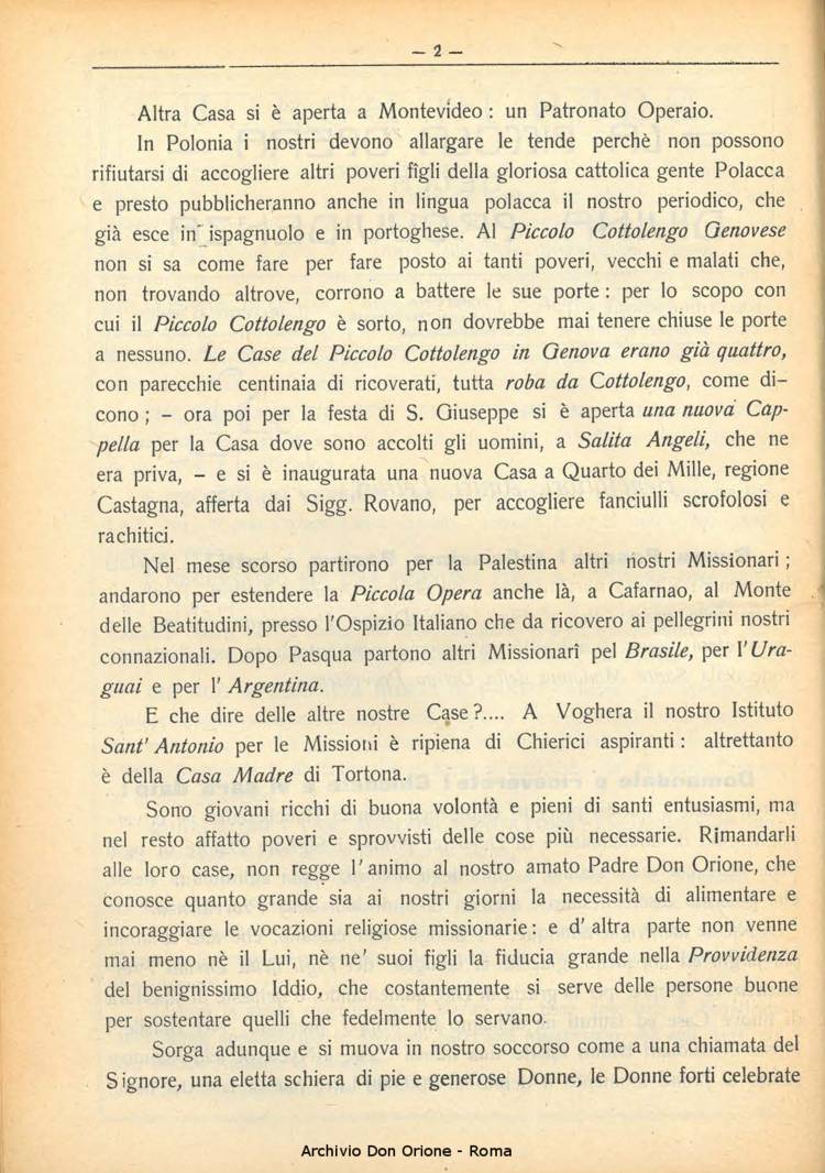 La piccola Opera della Divina Provvidenza, 24, 03, 01-03-1929, pagina 4