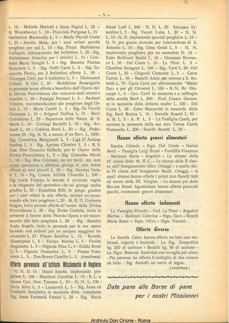 La piccola Opera della Divina Provvidenza, 24, 03, 01-03-1929, pagina 7