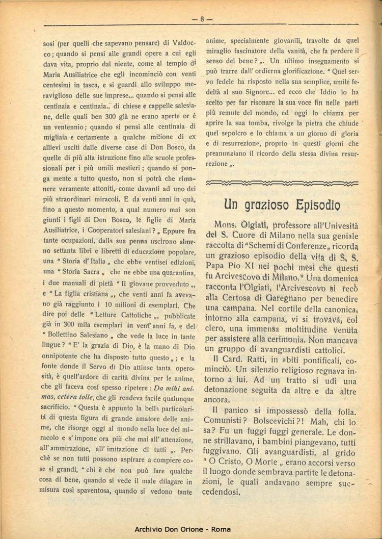 La piccola Opera della Divina Provvidenza, 24, 04, 01-04-1929, pagina 10
