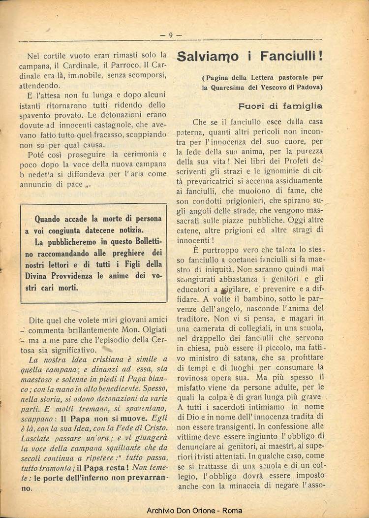 La piccola Opera della Divina Provvidenza, 24, 04, 01-04-1929, pagina 11
