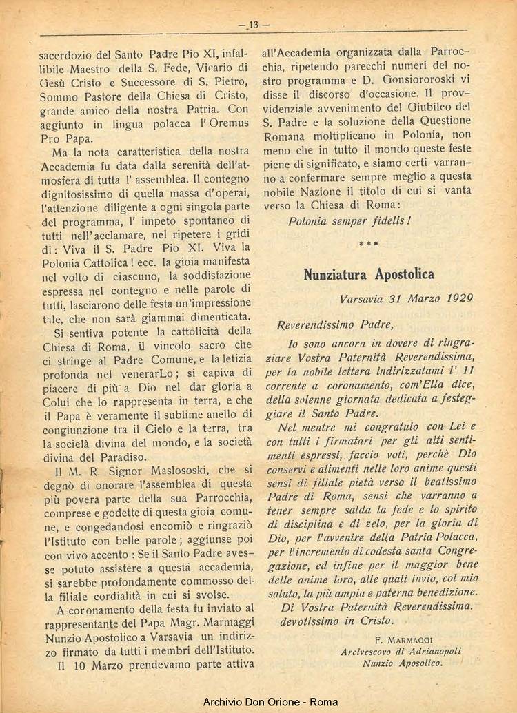 La piccola Opera della Divina Provvidenza, 24, 04, 01-04-1929, pagina 15