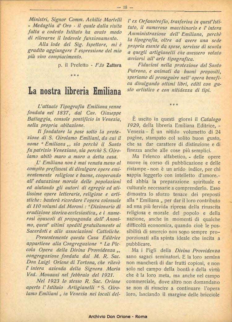 La piccola Opera della Divina Provvidenza, 24, 04, 01-04-1929, pagina 20
