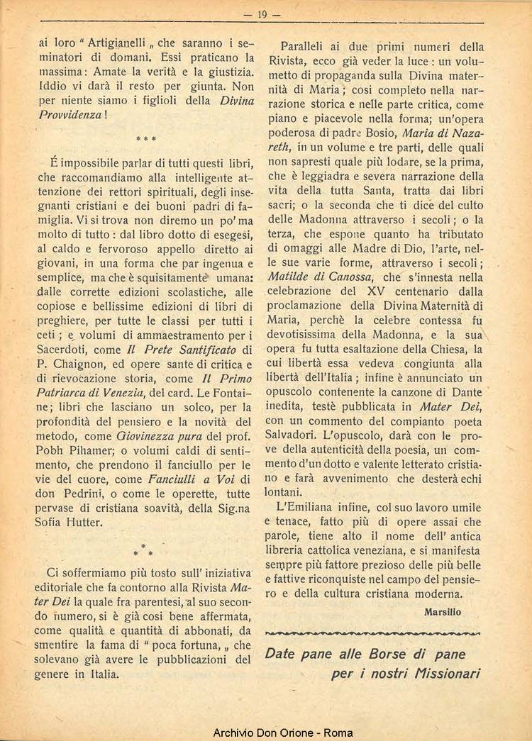 La piccola Opera della Divina Provvidenza, 24, 04, 01-04-1929, pagina 21