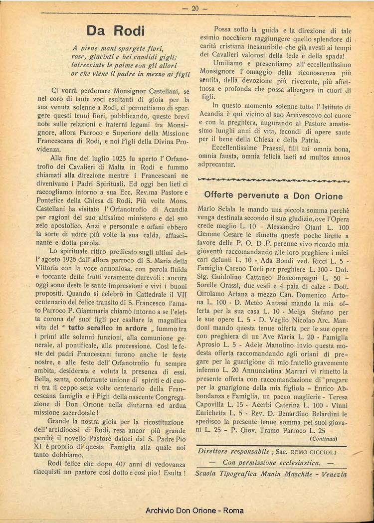 La piccola Opera della Divina Provvidenza, 24, 04, 01-04-1929, pagina 22