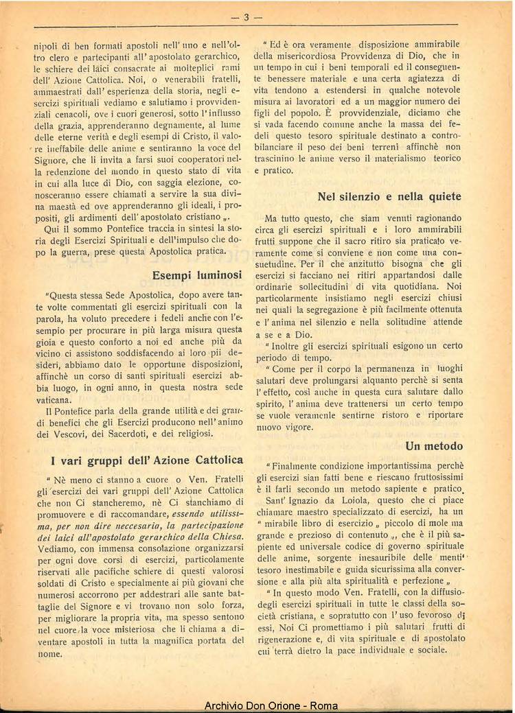 La piccola Opera della Divina Provvidenza, 25, 01, 01-01-1930, pagina 3