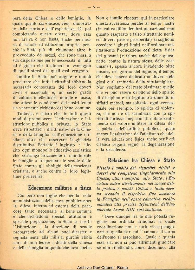 La piccola Opera della Divina Provvidenza, 25, 02, 01-02-1930, pagina 5