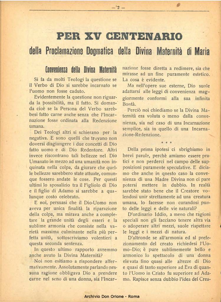 La piccola Opera della Divina Provvidenza, 25, 06, 01-06-1930, pagina 2
