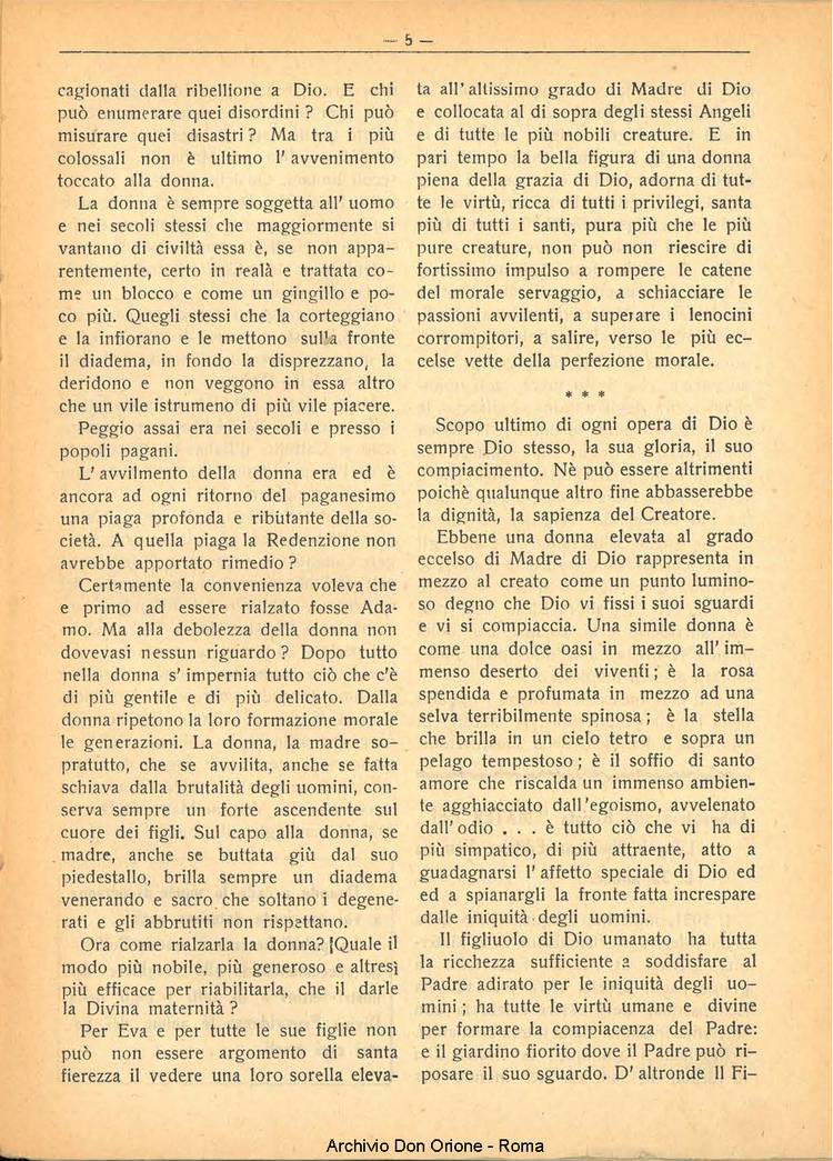 La piccola Opera della Divina Provvidenza, 25, 06, 01-06-1930, pagina 5