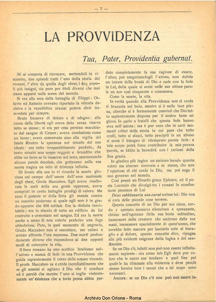 La piccola Opera della Divina Provvidenza, 25, 06, 01-06-1930, pagina 7