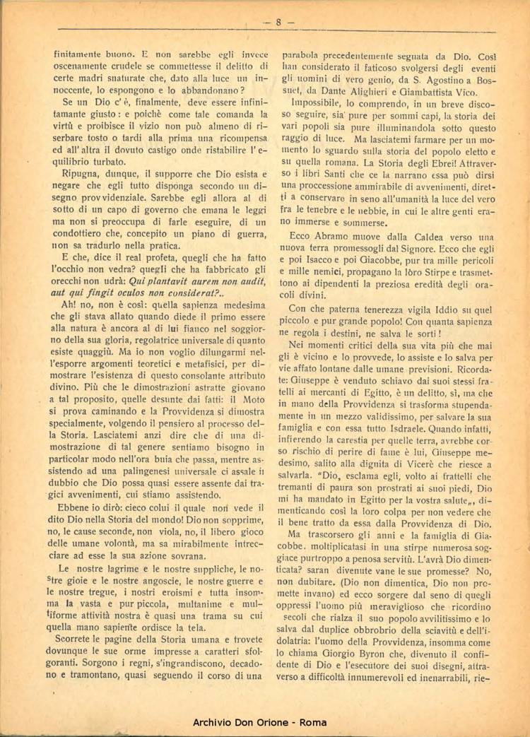La piccola Opera della Divina Provvidenza, 25, 06, 01-06-1930, pagina 8