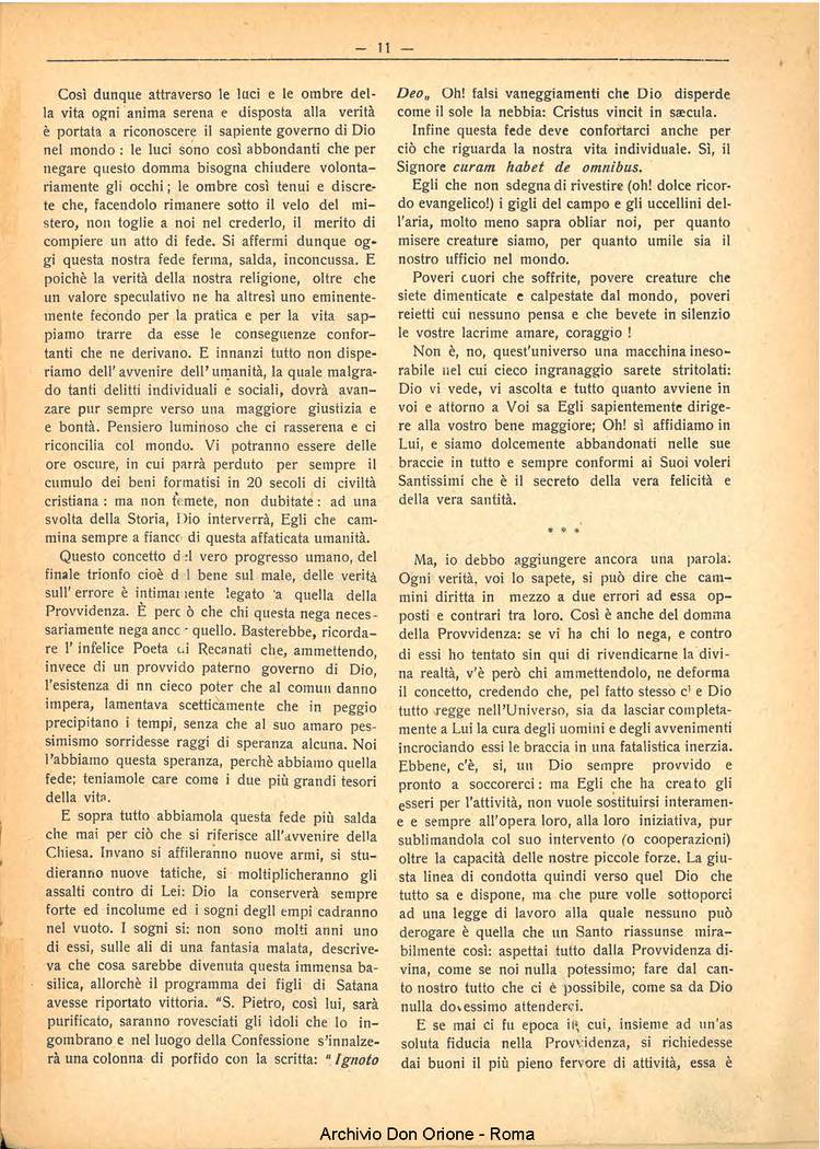 La piccola Opera della Divina Provvidenza, 25, 06, 01-06-1930, pagina 11