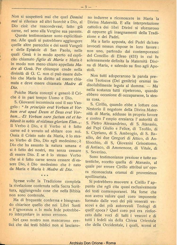 La piccola Opera della Divina Provvidenza, 25, 07, 01-07-1930, pagina 3