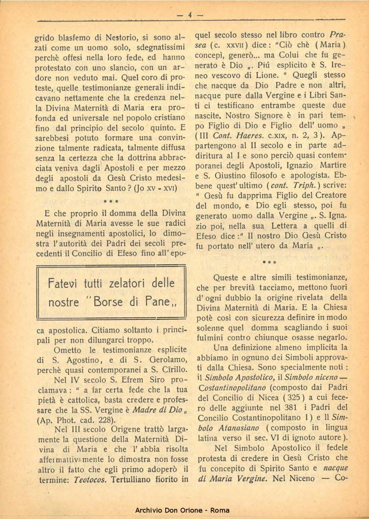 La piccola Opera della Divina Provvidenza, 25, 07, 01-07-1930, pagina 4