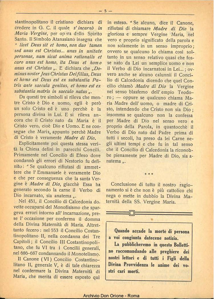 La piccola Opera della Divina Provvidenza, 25, 07, 01-07-1930, pagina 5