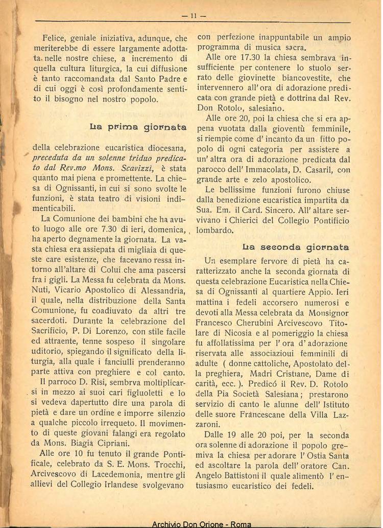 La piccola Opera della Divina Provvidenza, 25, 07, 01-07-1930, pagina 11