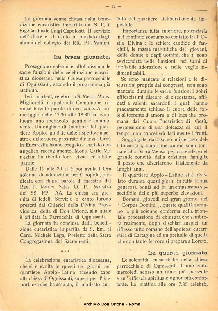 La piccola Opera della Divina Provvidenza, 25, 07, 01-07-1930, pagina 12