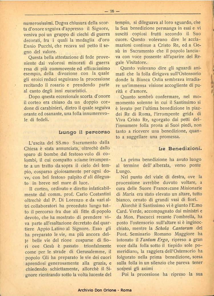 La piccola Opera della Divina Provvidenza, 25, 07, 01-07-1930, pagina 16