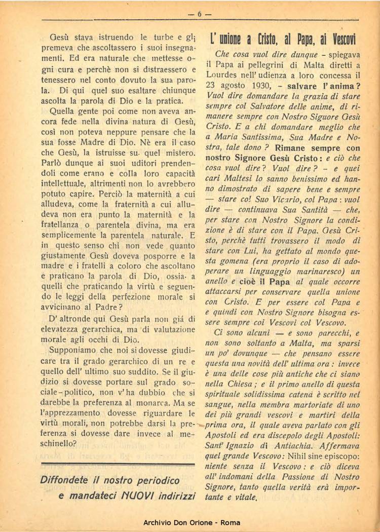 La piccola Opera della Divina Provvidenza, 25, 08_09, 01-09-1930, pagina 6