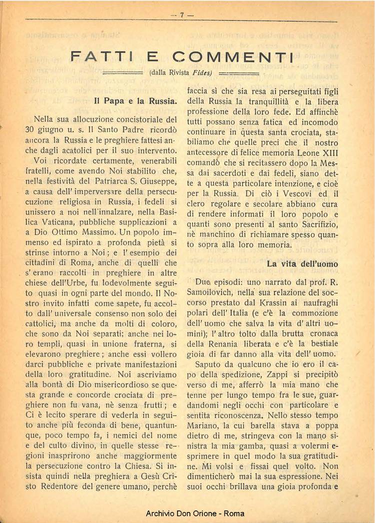 La piccola Opera della Divina Provvidenza, 25, 08_09, 01-09-1930, pagina 7