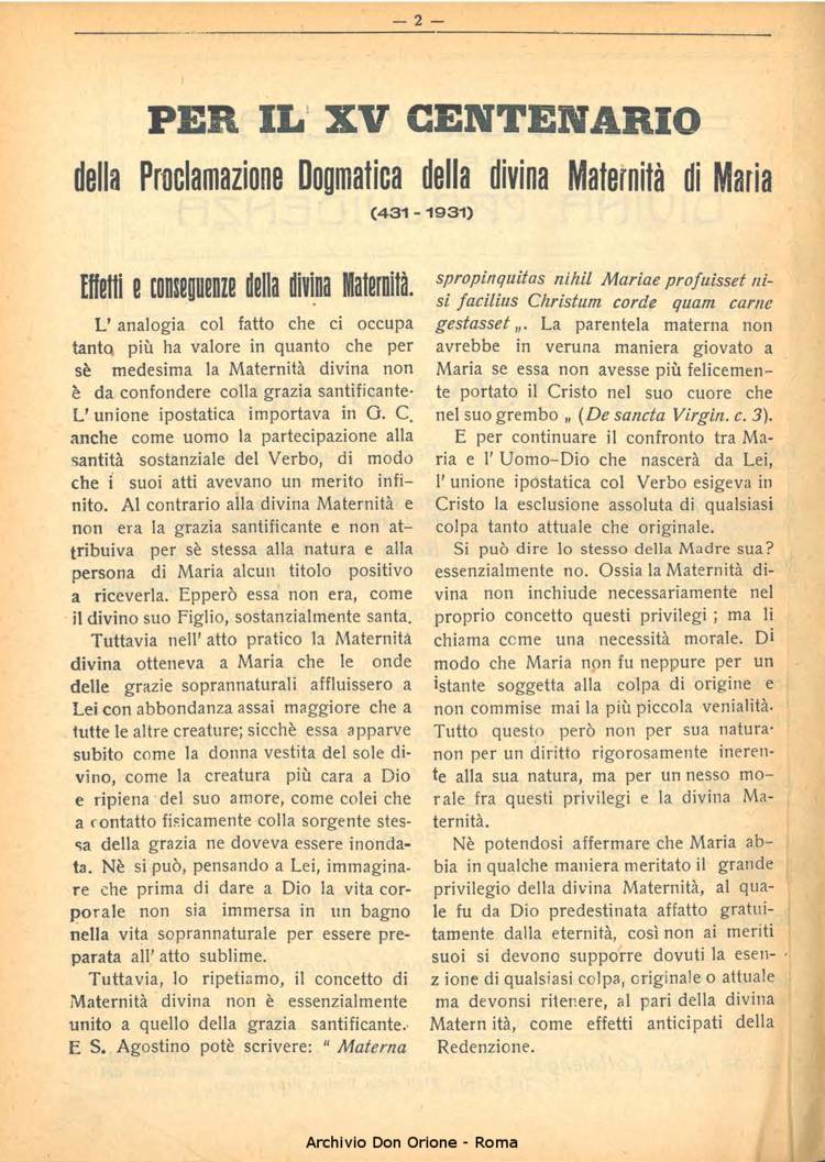 La piccola Opera della Divina Provvidenza, 25, 10_11_12, 01-12-1930, pagina 2