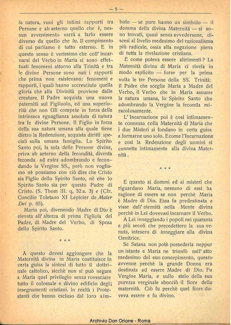 La piccola Opera della Divina Provvidenza, 25, 10_11_12, 01-12-1930, pagina 5