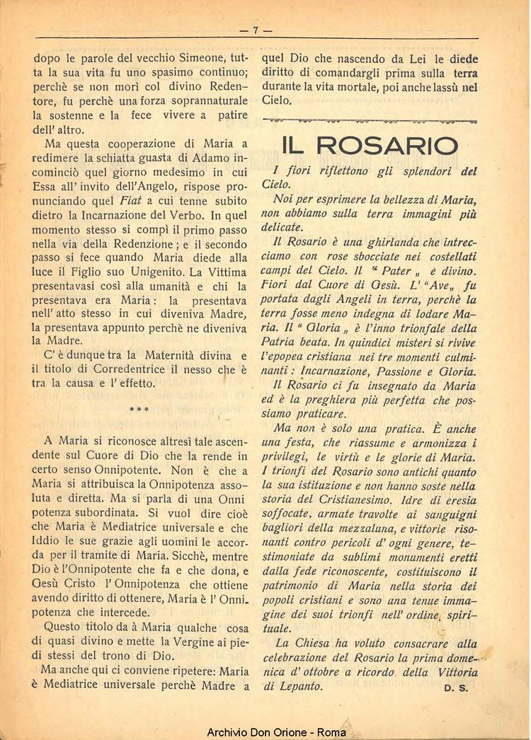 La piccola Opera della Divina Provvidenza, 25, 10_11_12, 01-12-1930, pagina 7