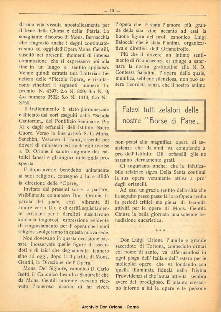 La piccola Opera della Divina Provvidenza, 25, 10_11_12, 01-12-1930, pagina 10