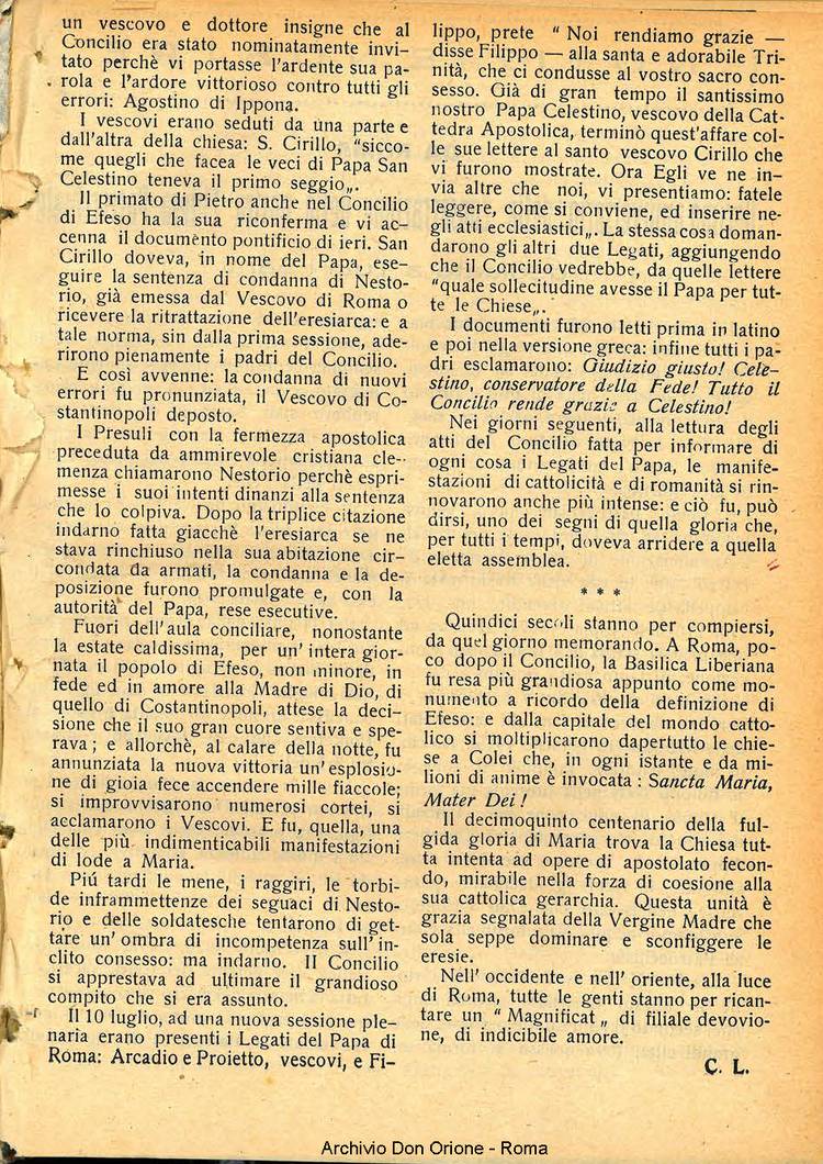 La piccola Opera della Divina Provvidenza, 26, 01, 01-01-1931, pagina 5