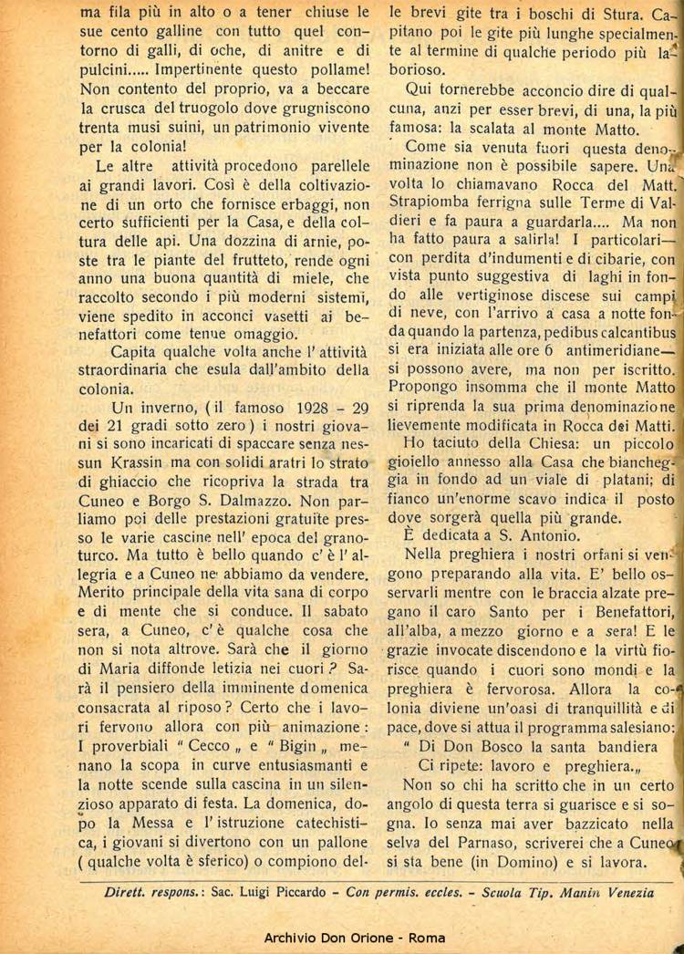 La piccola Opera della Divina Provvidenza, 26, 01, 01-01-1931, pagina 18