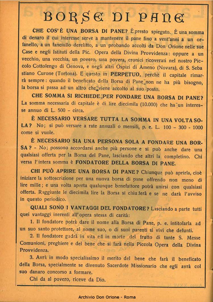 La piccola Opera della Divina Provvidenza, 26, 03, 01-03-1931, pagina 2