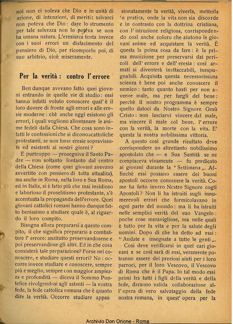 La piccola Opera della Divina Provvidenza, 26, 03, 01-03-1931, pagina 5