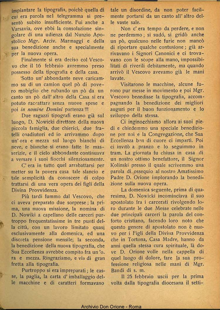 La piccola Opera della Divina Provvidenza, 26, 03, 01-03-1931, pagina 7
