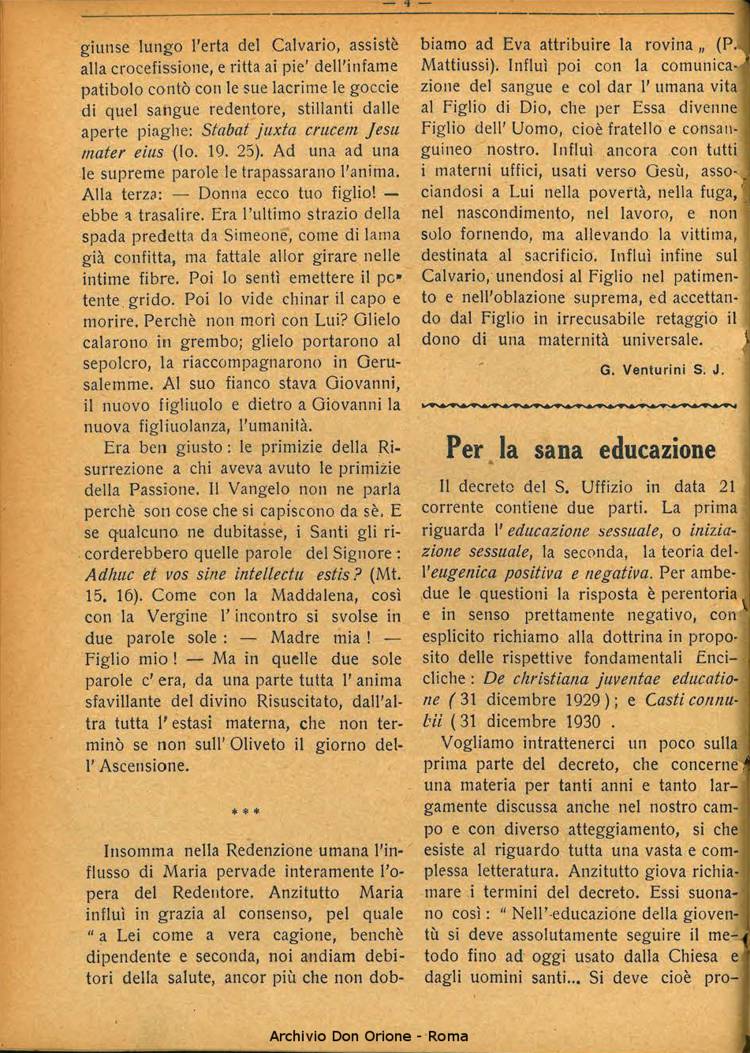 La piccola Opera della Divina Provvidenza, 26, 04, 01-04-1931, pagina 6