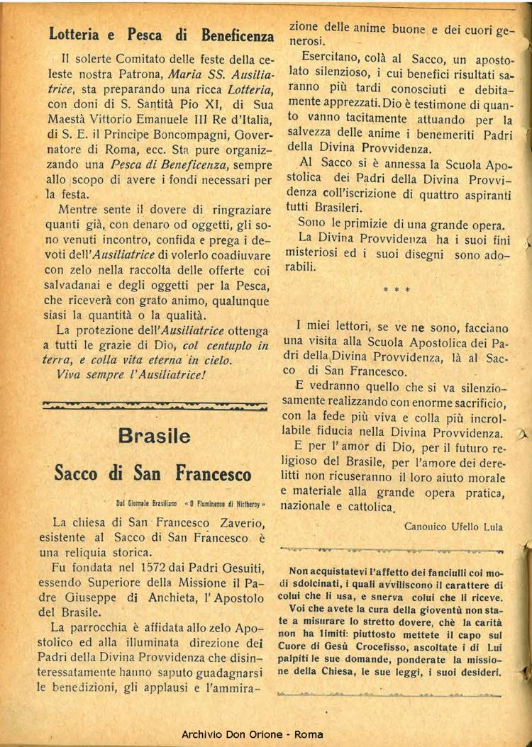 La piccola Opera della Divina Provvidenza, 26, 04, 01-04-1931, pagina 10