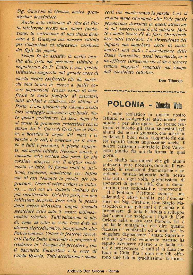 La piccola Opera della Divina Provvidenza, 26, 04, 01-04-1931, pagina 12