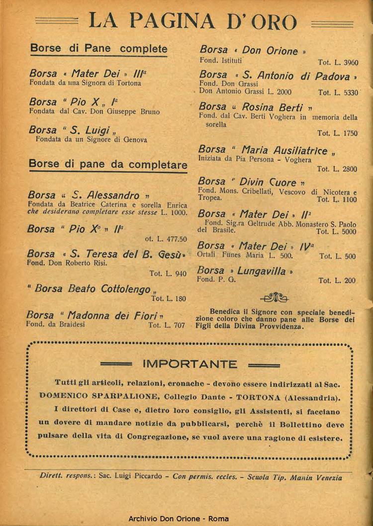 La piccola Opera della Divina Provvidenza, 26, 04, 01-04-1931, pagina 14