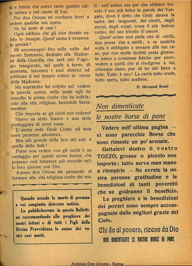 La piccola Opera della Divina Provvidenza, 26, 05, 01-05-1931, pagina 9