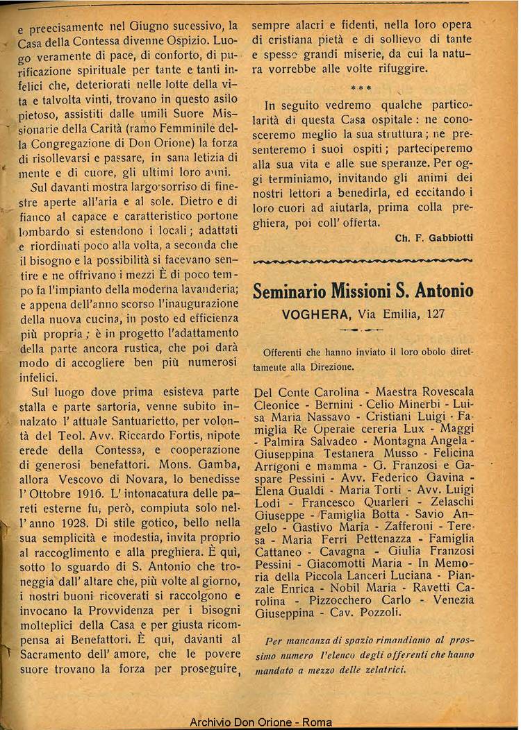 La piccola Opera della Divina Provvidenza, 26, 05, 01-05-1931, pagina 17