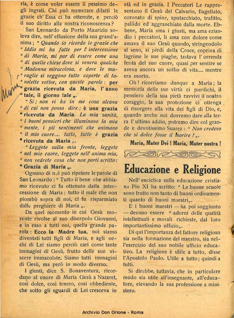 La piccola Opera della Divina Provvidenza, 26, 07, 01-07-1931, pagina 4