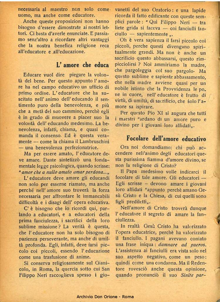 La piccola Opera della Divina Provvidenza, 26, 07, 01-07-1931, pagina 6