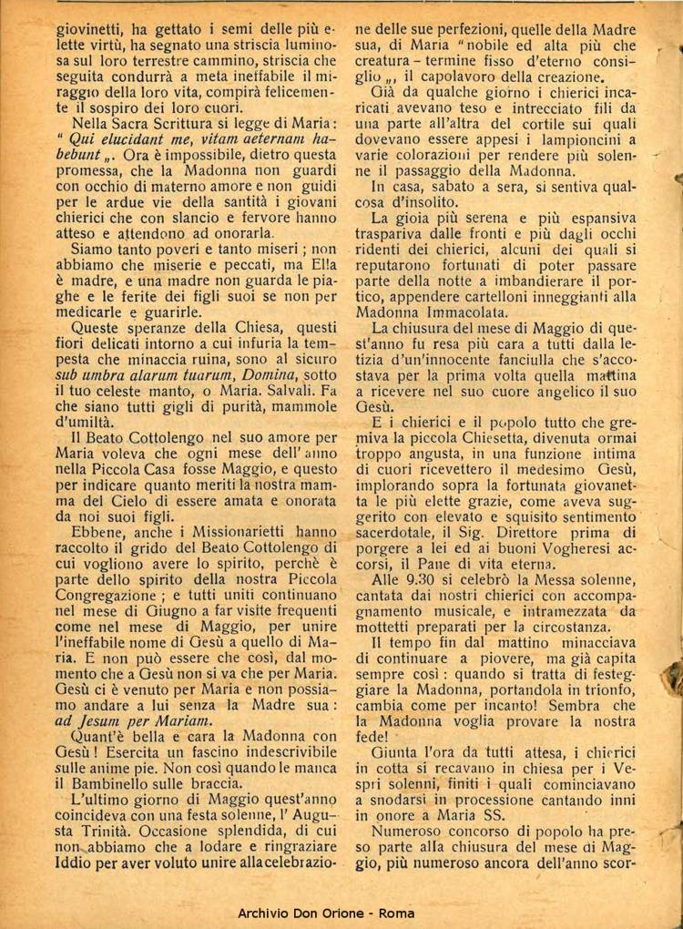 La piccola Opera della Divina Provvidenza, 26, 07, 01-07-1931, pagina 16