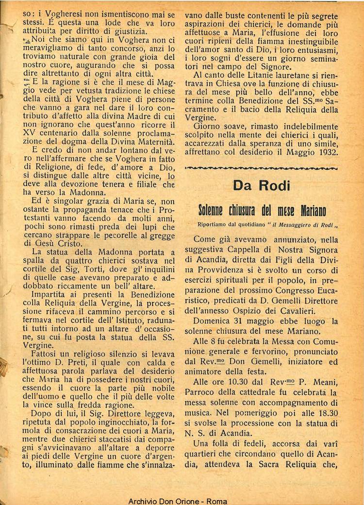 La piccola Opera della Divina Provvidenza, 26, 07, 01-07-1931, pagina 17