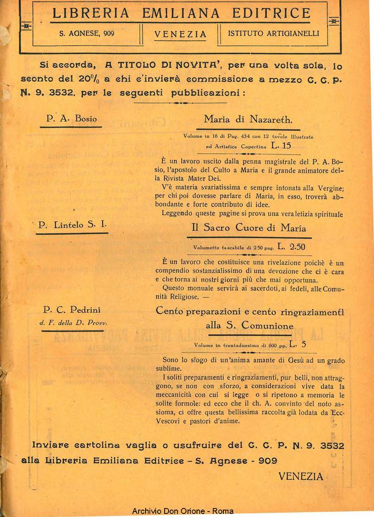 La piccola Opera della Divina Provvidenza, 26, 07, 01-07-1931, pagina 21
