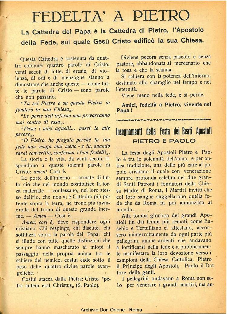 La piccola Opera della Divina Provvidenza, 26, 08, 01-08-1931, pagina 5