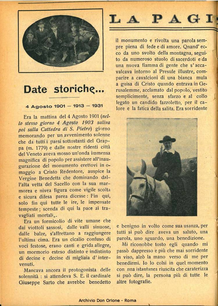La piccola Opera della Divina Provvidenza, 26, 08, 01-08-1931, pagina 10