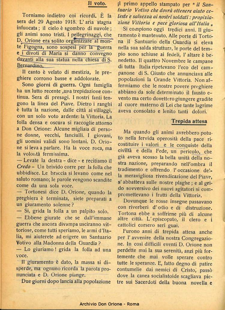 La piccola Opera della Divina Provvidenza, 26, 09, 01-09-1931, pagina 4