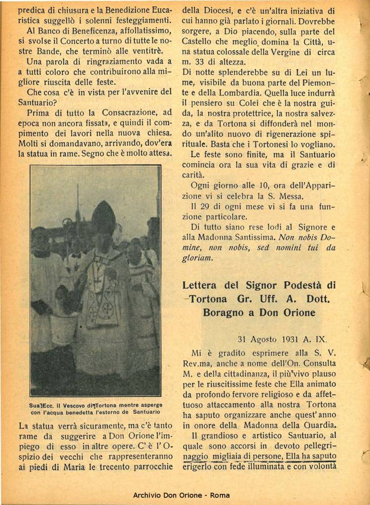 La piccola Opera della Divina Provvidenza, 26, 09, 01-09-1931, pagina 22
